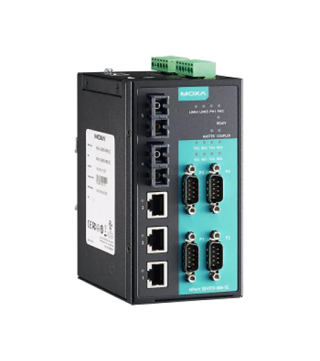 Moxa NPort S8455I-MM-SC-T	 – купити в Україні | Офіційна гарантія
