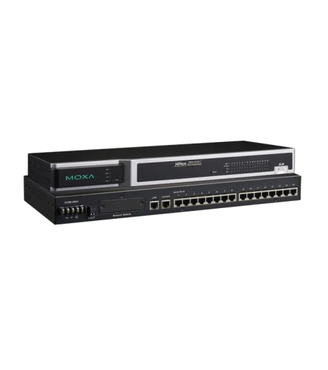 Moxa NPort 6650-16-HV-T – купити в Україні | Офіційна гарантія