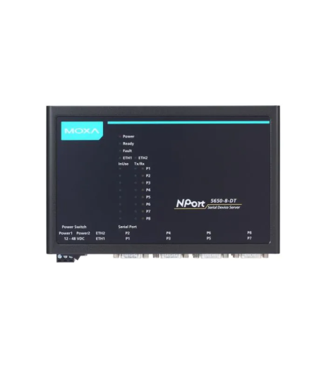 Moxa NPort 5650I-8-DT-T – купити в Україні | Офіційна гарантія Moxa NPort 5650I-8-DT-T – купити в Україні | Офіційна гарантія
