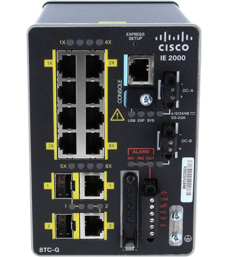 Cisco IE-2000-8TC-B – купити в Україні | Офіційна гарантія Cisco IE-2000-8TC-B – купити в Україні | Офіційна гарантія