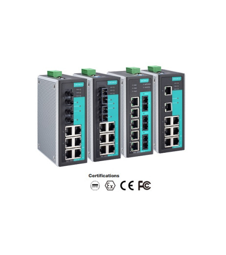 MOXA EDS-408A-2M1S-SC-T