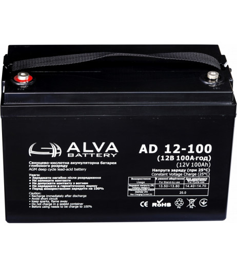 ALVA battery AD12-100 – купити в Україні | Офіційна гарантія ALVA battery AD12-100 – купити в Україні | Офіційна гарантія