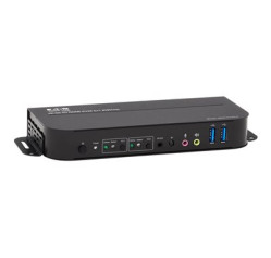 Tripp Lite HDMI KVM, 2-Port 4K 60Hz 4:4:4, HDR, HDCP 2.2 Support, IR Remote and USB Cables B005-HUA2-K