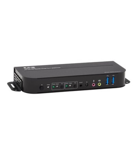 Tripp Lite HDMI KVM, 2-Port 4K 60Hz 4:4:4, HDR, HDCP 2.2 Support, IR Remote and USB Cables B005-HUA2-K – купити в Україні | Офіційна гарантія