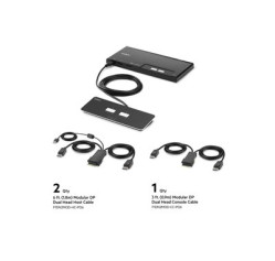 Belkin Modular Secure Dual Head F1DN202MOD-PP-4