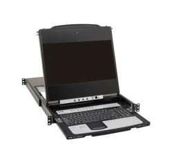Eaton Tripp Lite Series DisplayPort KVM Console Switch 16-Port 17in LCD Dual Rail 1URM B030-DP16-17D Eaton Tripp Lite Series DisplayPort KVM Console Switch 16-Port 17in LCD Dual Rail 1URM B030-DP16-17D