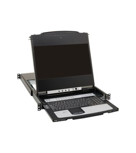 Eaton Tripp Lite Series DisplayPort KVM Console Switch 16-Port 17in LCD Dual Rail 1URM B030-DP16-17D – купити в Україні | Офіційна гарантія