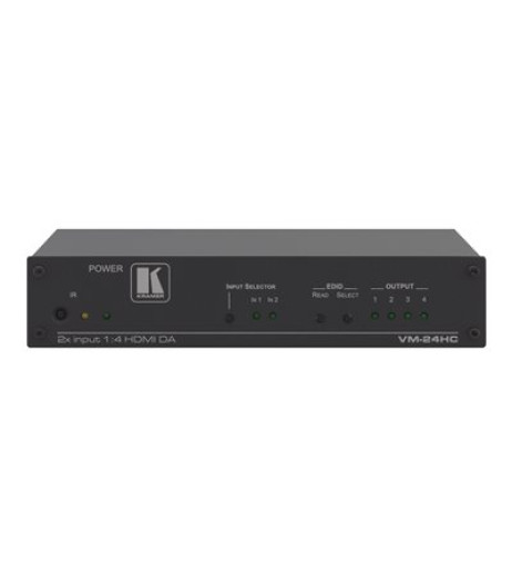 Kramer VM-24HC 2x1:4 HDMI Switcher & Distribution Amplifier 10-71007090