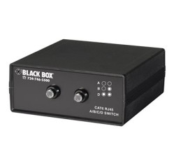 Black Box 3-to-1 CAT6 10-GbE Manual Switch (ABCD) SW1031A