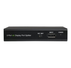 IOGEAR 2-Port DisplayPort 1.2 Cinema 4K Splitter & Multi-Monitor MST Hub w/Cables Kit GDPSP2KIT IOGEAR 2-Port DisplayPort 1.2 Cinema 4K Splitter & Multi-Monitor MST Hub w/Cables Kit GDPSP2KIT