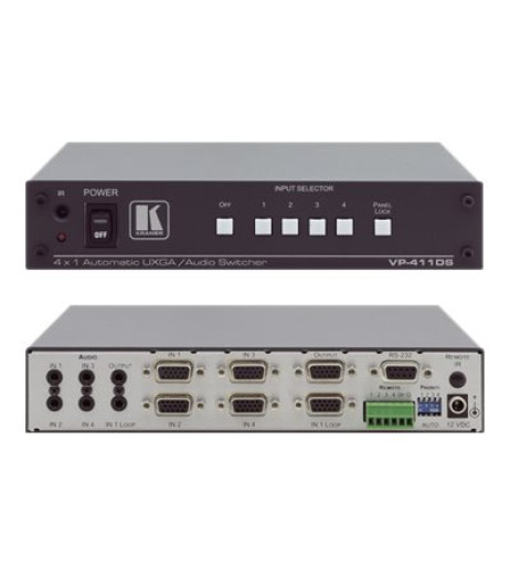 Kramer VP 411DS - Video/audio switch 51-70654190 – купити в Україні | Офіційна гарантія Kramer VP 411DS - Video/audio switch 51-70654190 – купити в Україні | Офіційна гарантія