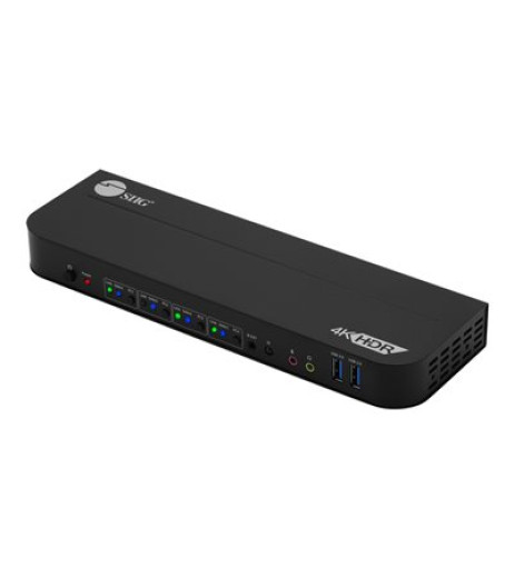 SIIG 4x1 HDMI 4K HDR KVM USB 3.0 Switch CE-KV0F11-S1 – купити в Україні | Офіційна гарантія SIIG 4x1 HDMI 4K HDR KVM USB 3.0 Switch CE-KV0F11-S1 – купити в Україні | Офіційна гарантія