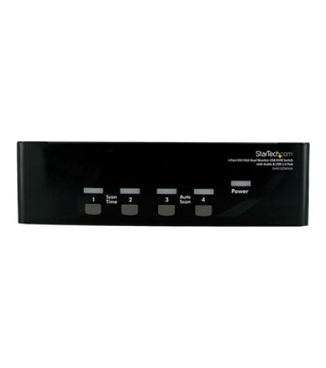 StarTech.com 4 Port DVI VGA Dual Monitor KVM Switch USB with Audio and USB 2.0 Hub (SV431DDVDUA) SV431DDVDUA – купити в Україні | Офіційна гарантія StarTech.com 4 Port DVI VGA Dual Monitor KVM Switch USB with Audio and USB 2.0 Hub (SV431DDVDUA) SV431DDVDUA – купити в Україні | Офіційна гарантія
