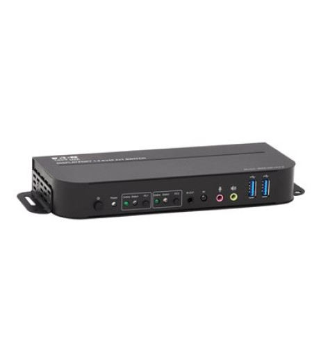 Tripp Lite DisplayPort USB KVM Switch 2-Port 4K 60Hz HDR DP 1.4 USB Cables B005-DPUA2-K – купити в Україні | Офіційна гарантія