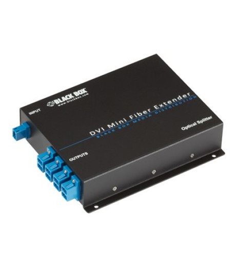 Black Box Mini Extender Fiber Spliiter AVX-DVI-FO-SP8