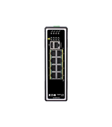 Eaton Tripp Lite series 8-Port Managed Industrial Gigabit Ethernet Switch NGI-M08POE8-L2