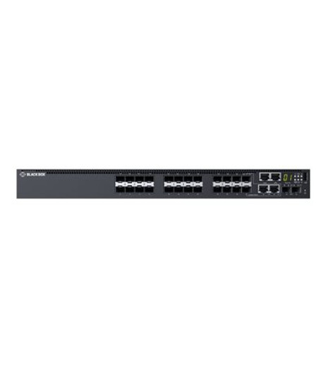 Black Box Emerald Fiber Network Switch EMS1G24F