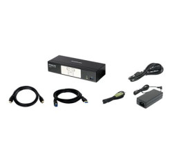 IOGEAR 2-Port Cinema 4K KVMP Switch with HDMI and USB 3.1 Gen1 Hub and Audio Mixer GCS1932H IOGEAR 2-Port Cinema 4K KVMP Switch with HDMI and USB 3.1 Gen1 Hub and Audio Mixer GCS1932H