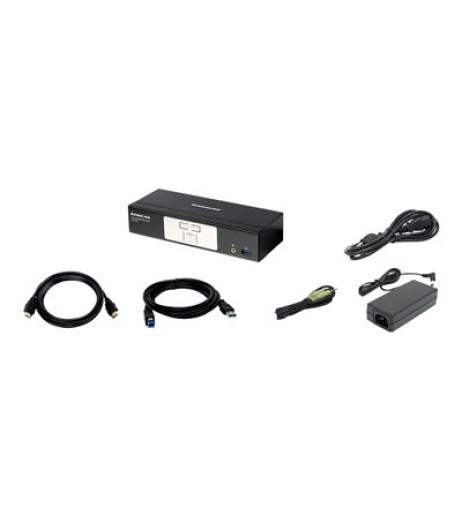IOGEAR 2-Port Cinema 4K KVMP Switch with HDMI and USB 3.1 Gen1 Hub and Audio Mixer GCS1932H – купити в Україні | Офіційна гарантія IOGEAR 2-Port Cinema 4K KVMP Switch with HDMI and USB 3.1 Gen1 Hub and Audio Mixer GCS1932H – купити в Україні | Офіційна гарантія