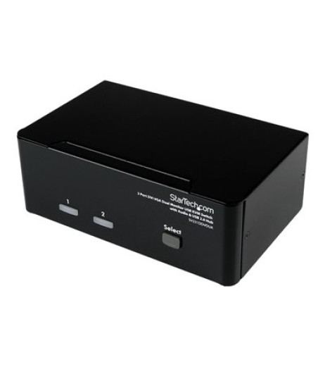 StarTech.com 2 Port KVM Switch SV231DDVDUA – купити в Україні | Офіційна гарантія StarTech.com 2 Port KVM Switch SV231DDVDUA – купити в Україні | Офіційна гарантія