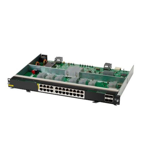 HPE Aruba Networking CX 6400 24p Smart Rate 1G/2.5G/5G/10G Class8 PoE and 4p SFP56 v2 Module S1T83A – купити в Україні | Офіційна гарантія HPE Aruba Networking CX 6400 24p Smart Rate 1G/2.5G/5G/10G Class8 PoE and 4p SFP56 v2 Module S1T83A – купити в Україні | Офіційна гарантія