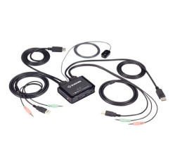 Black Box 4K60 DisplayPort Cable KVM Switch KV62-CBL
