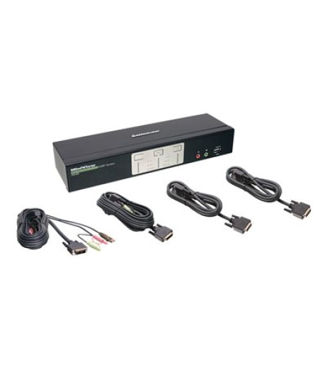 IOGEAR GCS1642 2-Port Dual View Dual Link DVI KVMP Switch with Audio GCS1642 – купити в Україні | Офіційна гарантія