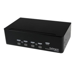 StarTech.com 4-Port Dual KVM Switch with Audio for DVI Computers SV431DD2DUA