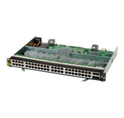 HPE Aruba 6400 48-port HPE Smart Rate 1/2.5/5GbE Class 6 PoE and 4-port SFP56 v2 Module R0X41C
