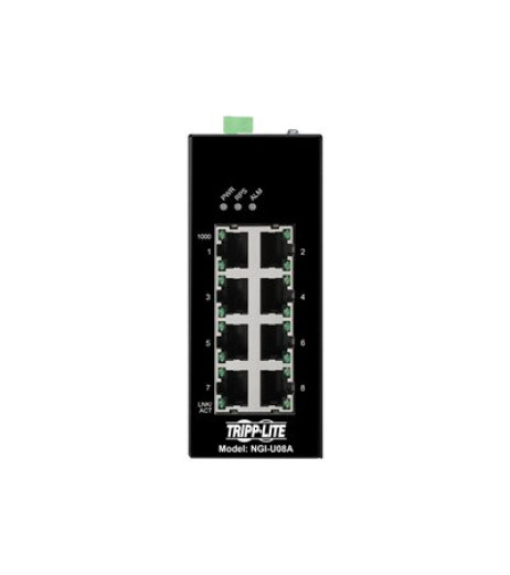 Eaton Tripp Lite series 8-Port Unmanaged Industrial Gigabit Ethernet Switch NGI-U08A – купити в Україні | Офіційна гарантія Eaton Tripp Lite series 8-Port Unmanaged Industrial Gigabit Ethernet Switch NGI-U08A – купити в Україні | Офіційна гарантія