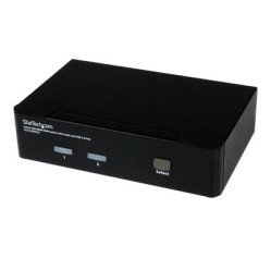 StarTech.com 2 Port USB HDMI KVM Switch with Audio and USB 2.0 Hub SV231HDMIUA
