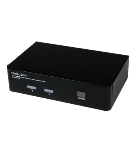 StarTech.com 2 Port USB HDMI KVM Switch with Audio and USB 2.0 Hub SV231HDMIUA – купити в Україні | Офіційна гарантія StarTech.com 2 Port USB HDMI KVM Switch with Audio and USB 2.0 Hub SV231HDMIUA – купити в Україні | Офіційна гарантія