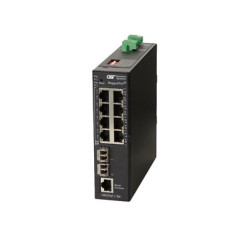 Omnitron RUGGEDNET 10GPoE+/Mi 9582-0-28-2Z