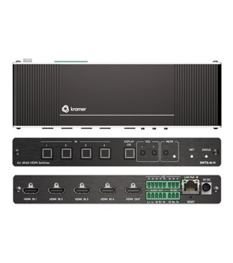Kramer SWT3-41-H - Video/audio switch 20-80593190 – купити в Україні | Офіційна гарантія Kramer SWT3-41-H - Video/audio switch 20-80593190 – купити в Україні | Офіційна гарантія