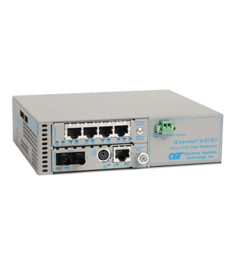 Omnitron iConverter 4xT1/E1 MUX/M 8820N-0-B – купити в Україні | Офіційна гарантія