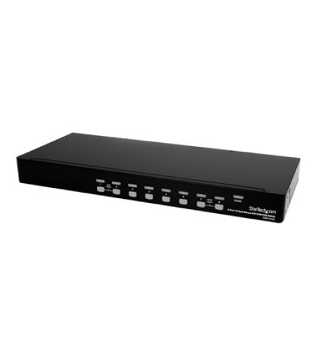 StarTech.com 8 Port 1U Rackmount DVI USB KVM Switch SV831DVIU – купити в Україні | Офіційна гарантія