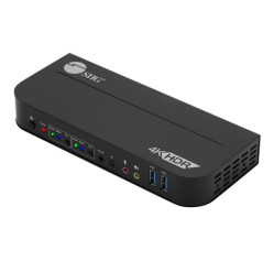 SIIG 2x1 HDMI 4K HDR KVM USB 3.0 Switch CE-KV0E11-S1