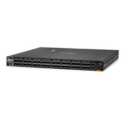 HPE Aruba CX 9300-32D 32-port 100/200/400G QSFP-DD 2-port 10G SFP+ Switch S1D08A#ABA HPE Aruba CX 9300-32D 32-port 100/200/400G QSFP-DD 2-port 10G SFP+ Switch S1D08A#ABA