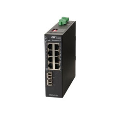 Omnitron RUGGEDNET 10GPoE+/Si 9583-0-28-2Z