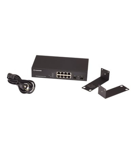 Black Box LGB700 Series Web Smart Gigabit Ethernet Switch LGB710A – купити в Україні | Офіційна гарантія Black Box LGB700 Series Web Smart Gigabit Ethernet Switch LGB710A – купити в Україні | Офіційна гарантія