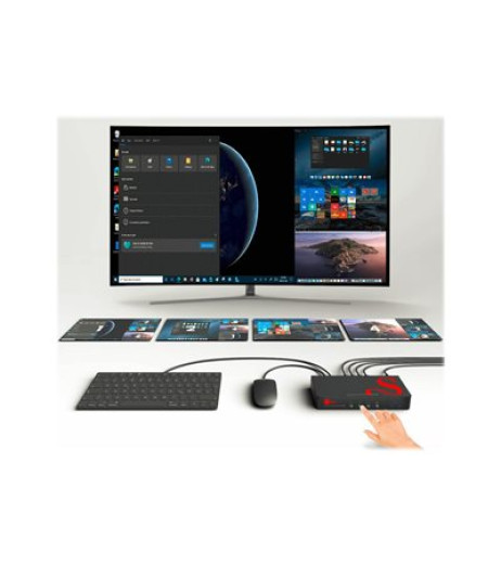 SIIG Full HD Quad-View 1080p HDMI KVM Switch MultiView Processor CE-KV0A11-S1 – купити в Україні | Офіційна гарантія SIIG Full HD Quad-View 1080p HDMI KVM Switch MultiView Processor CE-KV0A11-S1 – купити в Україні | Офіційна гарантія
