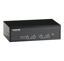 Black Box KVM Switch Dual-Head DVI 4-Port USB KV9624A