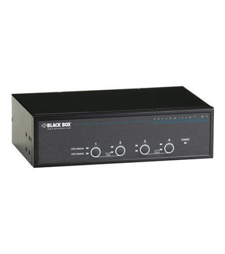 Black Box KVM Switch Dual-Head DVI 4-Port USB KV9624A – купити в Україні | Офіційна гарантія Black Box KVM Switch Dual-Head DVI 4-Port USB KV9624A – купити в Україні | Офіційна гарантія