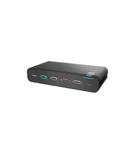 Belkin Universal Secure Dual-Head F1DN204KVM-UN-4