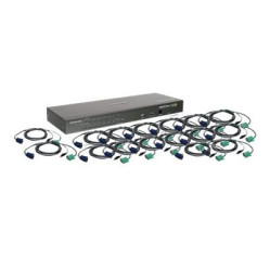 IOGEAR GCS1716KITUTAA 16-Port VGA Combo KVM Swith with USB KVM Cables GCS1716KITUTAA IOGEAR GCS1716KITUTAA 16-Port VGA Combo KVM Swith with USB KVM Cables GCS1716KITUTAA
