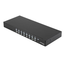 StarTech.com 16 Port Rackmount USB KVM Switch Kit with OSD and Cables SV1631DUSBUK