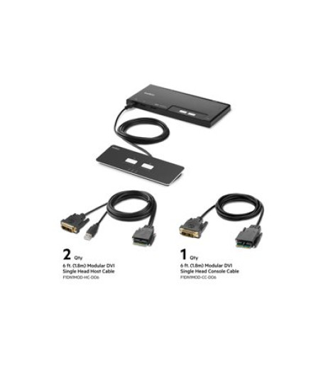 Belkin Modular Secure Single Head F1DN102MOD-DD-4