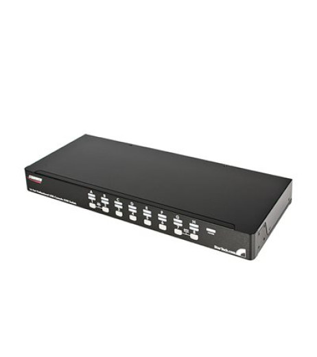 StarTech.com 16-Port KVM Switch with OSD- 1U Rackmount KVM Switch SV1631DUSB – купити в Україні | Офіційна гарантія StarTech.com 16-Port KVM Switch with OSD- 1U Rackmount KVM Switch SV1631DUSB – купити в Україні | Офіційна гарантія