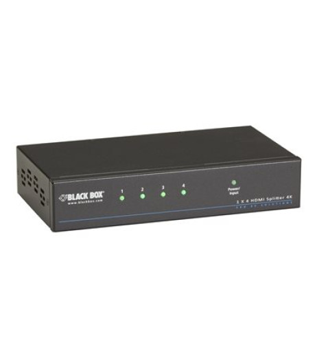 Black Box 4K HDMI Splitter 1 x 4 VSP-HDMI1X4-4K – купити в Україні | Офіційна гарантія Black Box 4K HDMI Splitter 1 x 4 VSP-HDMI1X4-4K – купити в Україні | Офіційна гарантія