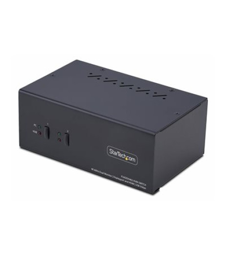 StarTech.com 2-Port Dual-Monitor DisplayPort en HDMI KVM Switch, 4K 60Hz P2ADDH462-KVM-SWITCH